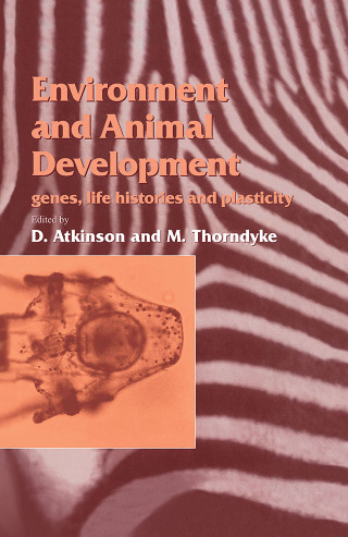 Cover image: Environment and Animal Development 1st edition 9781859961841