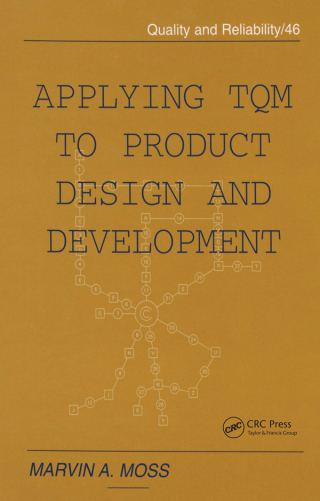 Cover image: Applying TQM to Product Design and Development 1st edition 9780824796778