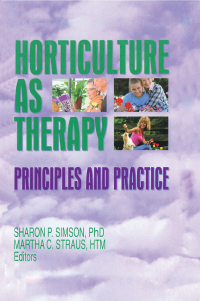 Imagen de portada: Horticulture as Therapy 1st edition 9781560228592