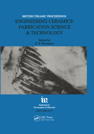 Cover image: Engineering Ceramics 1st edition 9780901716408