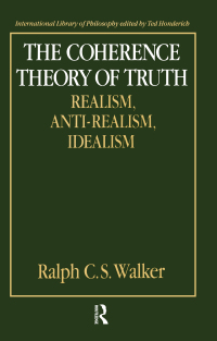 Cover image: The Coherence Theory of Truth 1st edition 9780415018685