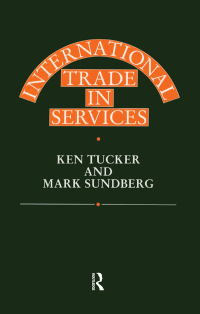 Imagen de portada: International Trade in Services 1st edition 9780415025492