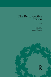 Cover image: The Retrospective Review Vol 5 1st edition 9781138762596