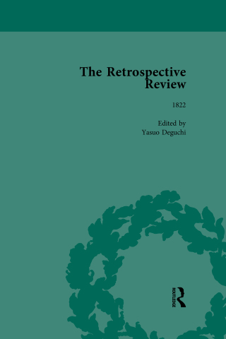 表紙画像: The Retrospective Review Vol 5 1st edition 9781138762596