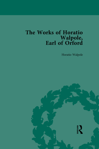 Imagen de portada: The Works of Horatio Walpole, Earl of Orford Vol 5 1st edition 9781138764125