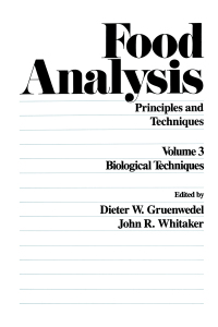 Imagen de portada: Food Analysis 1st edition 9780824771836