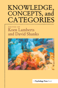 Titelbild: Knowledge, Concepts And Categories 1st edition 9780863774911