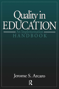 Imagen de portada: Quality in Education 1st edition 9781884015588