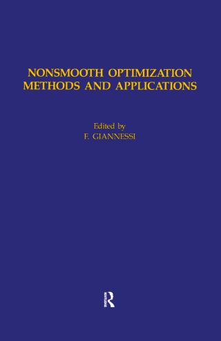 Imagen de portada: Nonsmooth Optimization Methods 1st edition 9782881248788