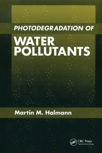 Imagen de portada: Photodegradation of Water Pollutants 1st edition 9780849324598