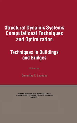Imagen de portada: Structural Dynamic Systems Computational Techniques and Optimization 1st edition 9789056996550