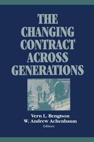 Cover image: The Changing Contract across Generations 1st edition 9780202304595