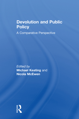 Cover image: Devolution and Public Policy 1st edition 9781138882089