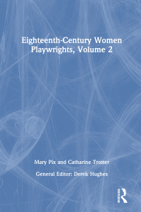 Imagen de portada: Eighteenth-Century Women Playwrights, vol 2 1st edition 9781138752931