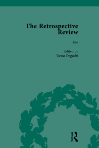 صورة الغلاف: The Retrospective Review Vol 13 1st edition 9781138762503