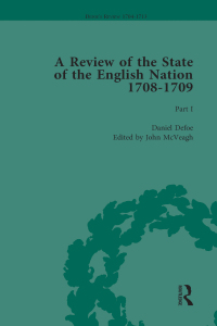 Cover image: Defoe's Review 1704-13, Volume 5 (1708-9), Part I 1st edition 9781138285101