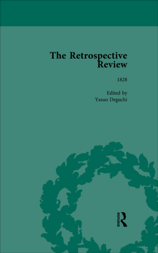 Cover image: The Retrospective Review Vol 16 1st edition 9781138762534