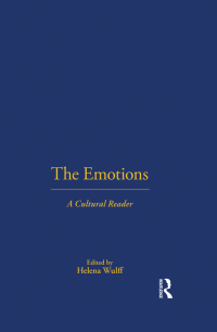 Titelbild: The Emotions 1st edition 9781845203672