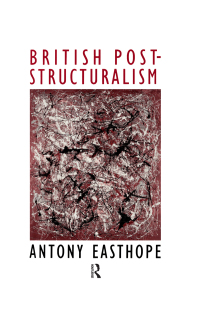 Cover image: British Post Structuralism 1st edition 9781003572008