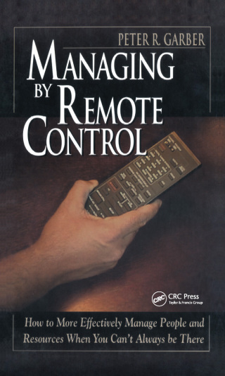 Titelbild: Managing by Remote Control 1st edition 9781574442380