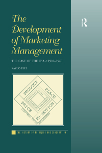 Omslagafbeelding: The Development of Marketing Management 1st edition 9780367349011