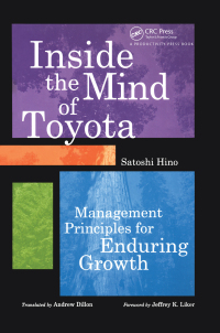 Cover image: Inside the Mind of Toyota 1st edition 9781138034594