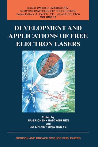 Immagine di copertina: Development and Applications of Free Electron Lasers 1st edition 9789056995027