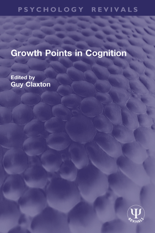 Cover image: Growth Points in Cognition 1st edition 9781032950273