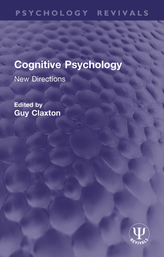 Titelbild: Cognitive Psychology: New Directions 1st edition 9781032950198