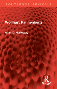 Omslagafbeelding: Wolfhart Pannenberg 1st edition 9781032962177