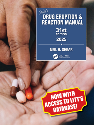 Cover image: Litt's Drug Eruption & Reaction Manual 31st edition 9781032942582