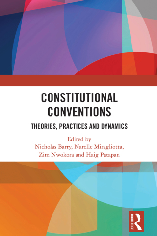 Cover image: Constitutional Conventions 1st edition 9781032828336