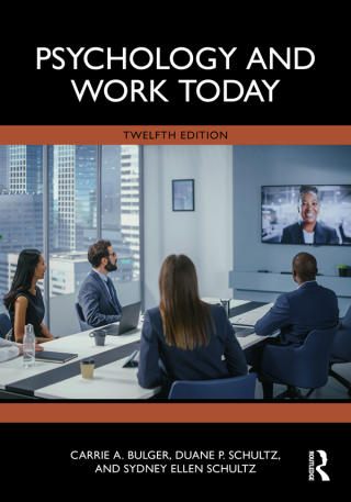 Cover image: Psychology and Work Today 12th edition 9781032592091