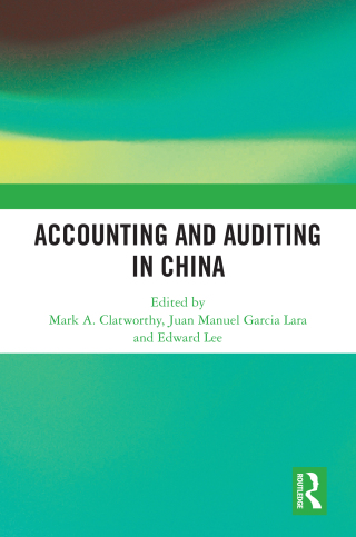 Cover image: Accounting and Auditing in China 1st edition 9781032950020