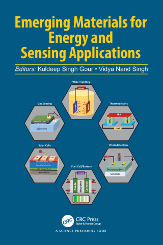 Cover image: Emerging Materials for Energy and Sensing Applications 1st edition 9781032646190