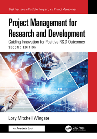 Cover image: Project Management for Research and Development 2nd edition 9781032830360