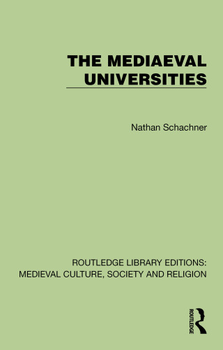 Cover image: The Mediaeval Universities 1st edition 9781041007821