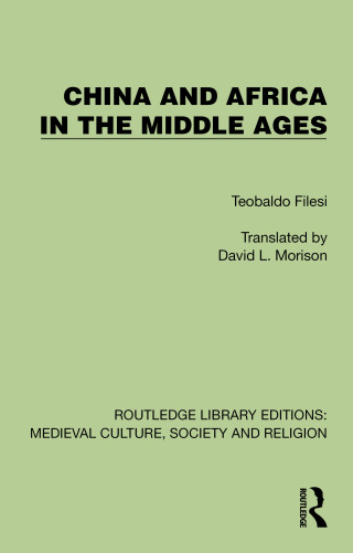 Imagen de portada: China and Africa in the Middle Ages 1st edition 9781041010838