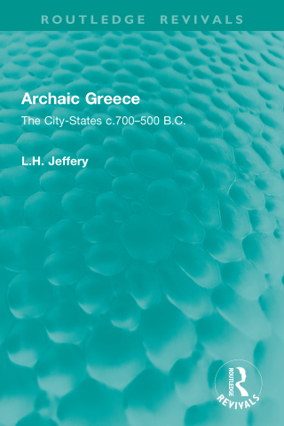Imagen de portada: Archaic Greece 1st edition 9781041013990