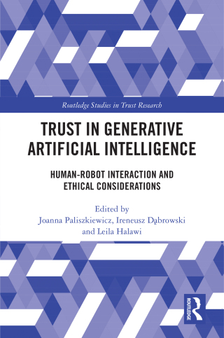 Cover image: Trust in Generative Artificial Intelligence 1st edition 9781032957944