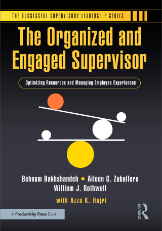 Cover image: The Organized and Engaged Supervisor 1st edition 9781032800684