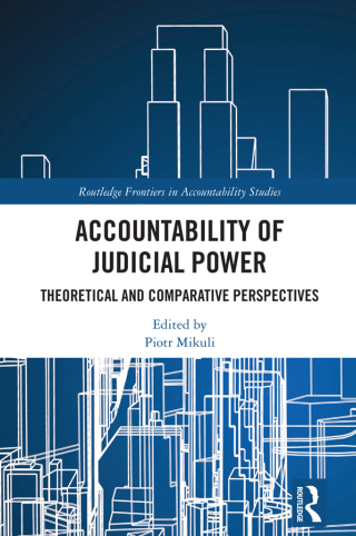 Cover image: Accountability of Judicial Power 1st edition 9781032904085