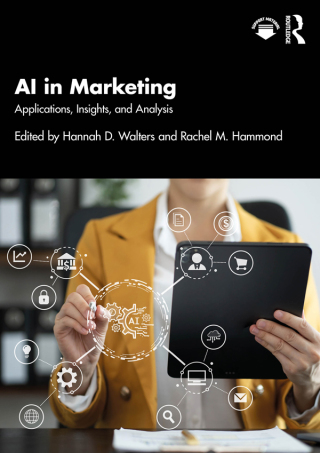 Cover image: AI in Marketing 1st edition 9781032743356