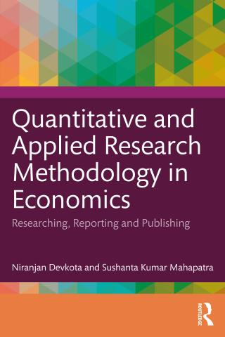 Cover image: Quantitative and Applied Research Methodology in Economics 1st edition 9781032752655