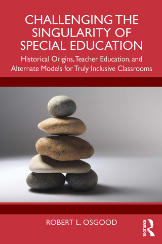 Cover image: Challenging the Singularity of Special Education 1st edition 9781032843612