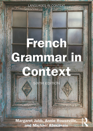 Cover image: French Grammar in Context 6th edition 9781032820705