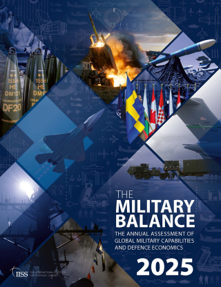 Cover image: The Military Balance 2025 1st edition 9781041049678