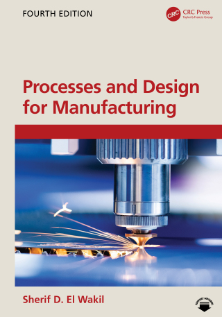 Cover image: Processes and Design for Manufacturing 4th edition 9781032860022