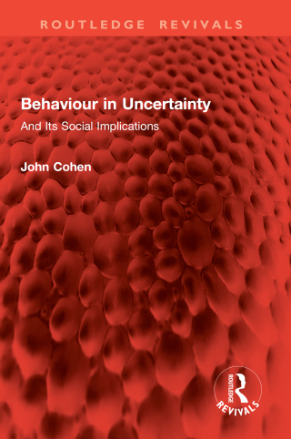 Imagen de portada: Behaviour in Uncertainty 1st edition 9781041063308