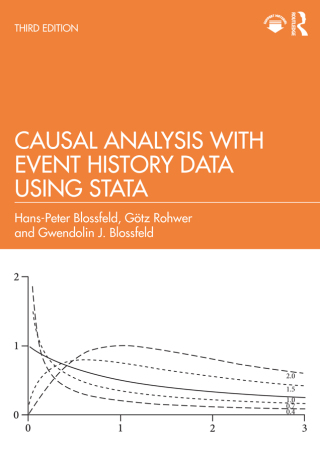 Titelbild: Causal Analysis with Event History Data Using Stata 3rd edition 9781032657783
